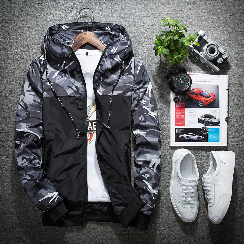 Men's Camouflage Lightweight Hoodies