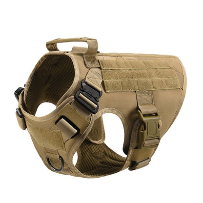 Outdoor Tactical Dog Vest For Large Dogs