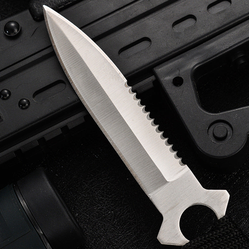 Outdoor High Hardness Tactical Knife Outdoor Knife Small Straight Knife