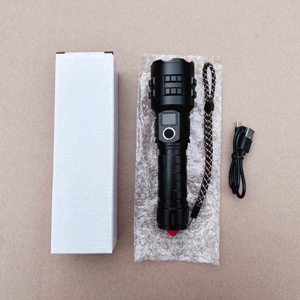 Outdoor Home Charging Tactical Flashlight