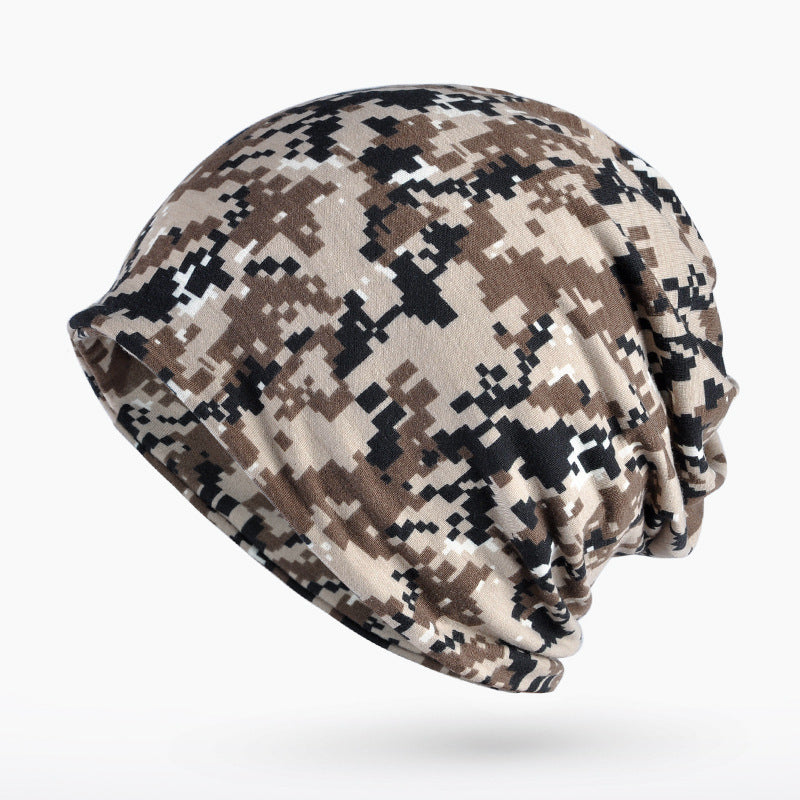 Hats Caps, Dual-use Men's And Women's Baotou Camouflage Bibs