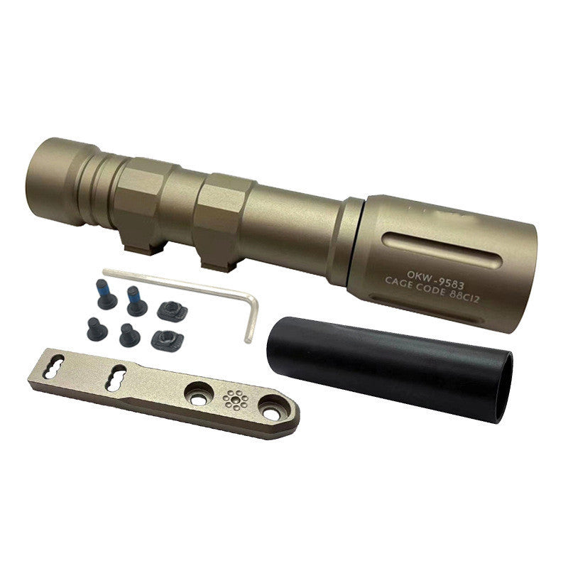 Long Tactical Bright Flashlight