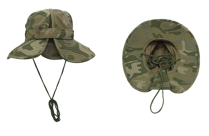 Magic Adjustment Camouflage Fisherman Hat Men's Fishing Hat