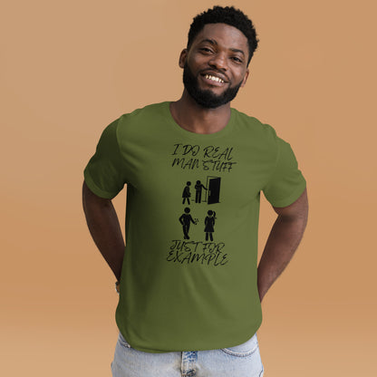 Real Man t-shirt