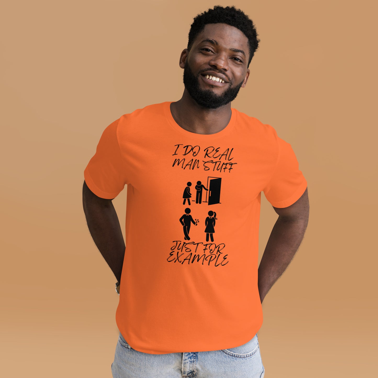 Real Man t-shirt