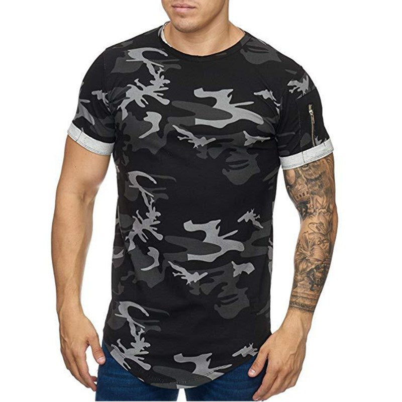 Men's Camouflage Short Sleeve T-shirt