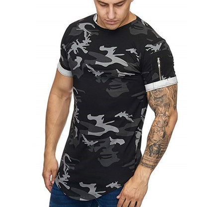 Men's Camouflage Short Sleeve T-shirt