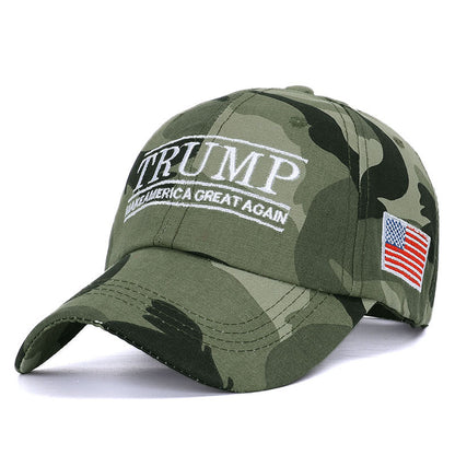 Camo Trump hat