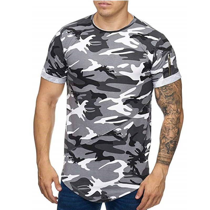 Men's Camouflage Short Sleeve T-shirt