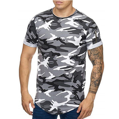 Men's Camouflage Short Sleeve T-shirt