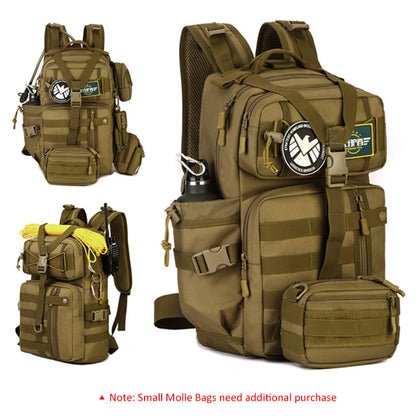 Mountaineering camouflage tactical backpack