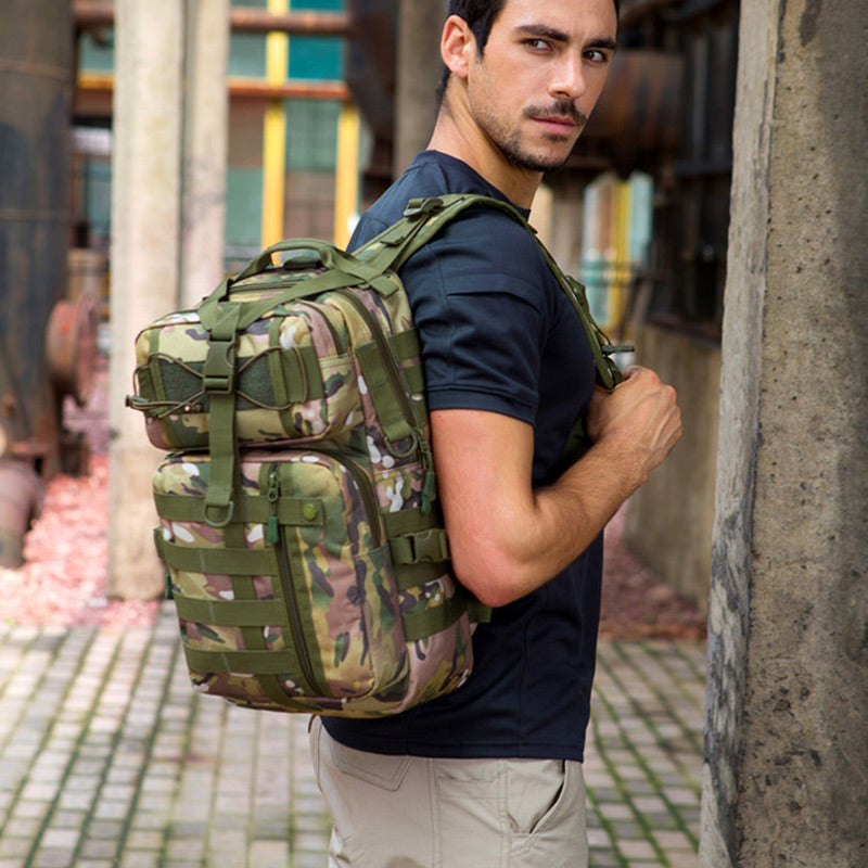 Mountaineering camouflage tactical backpack