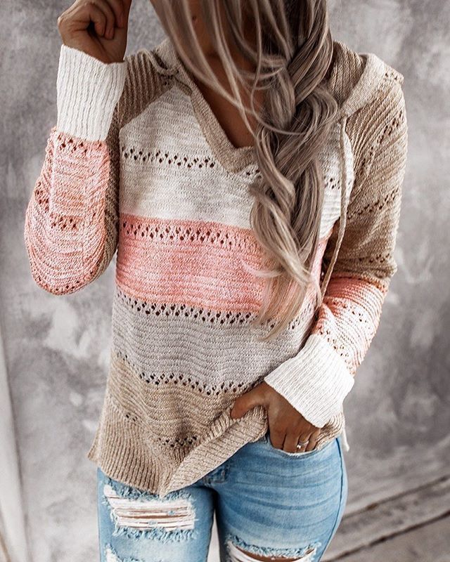 Women's knitted sweater