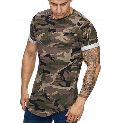 Men's Camouflage Short Sleeve T-shirt