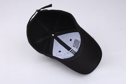 Men's flag embroidery hat