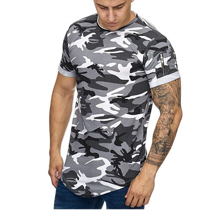 Men's Camouflage Short Sleeve T-shirt