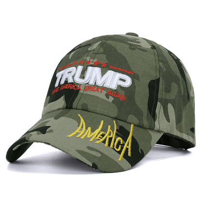 Camo Trump hat