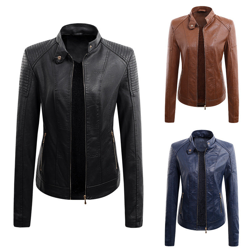 New Style Women's Jacket Women's Leather Jacket Women's Leather